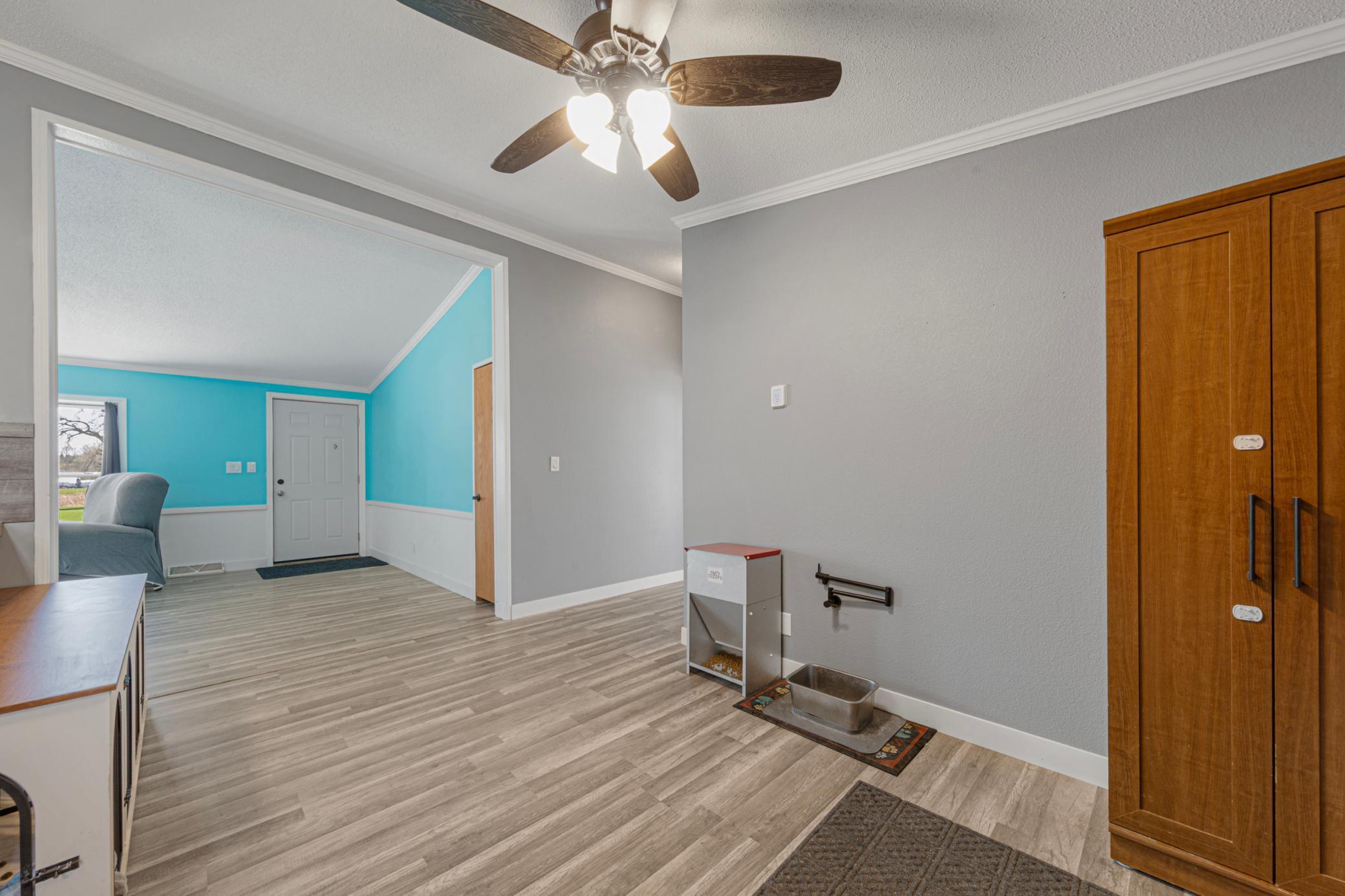Dining area looking toward living room