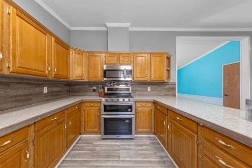 Well laid out kitchen