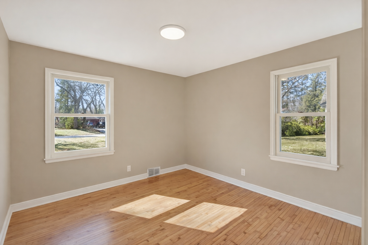 Second main floor bedroom.