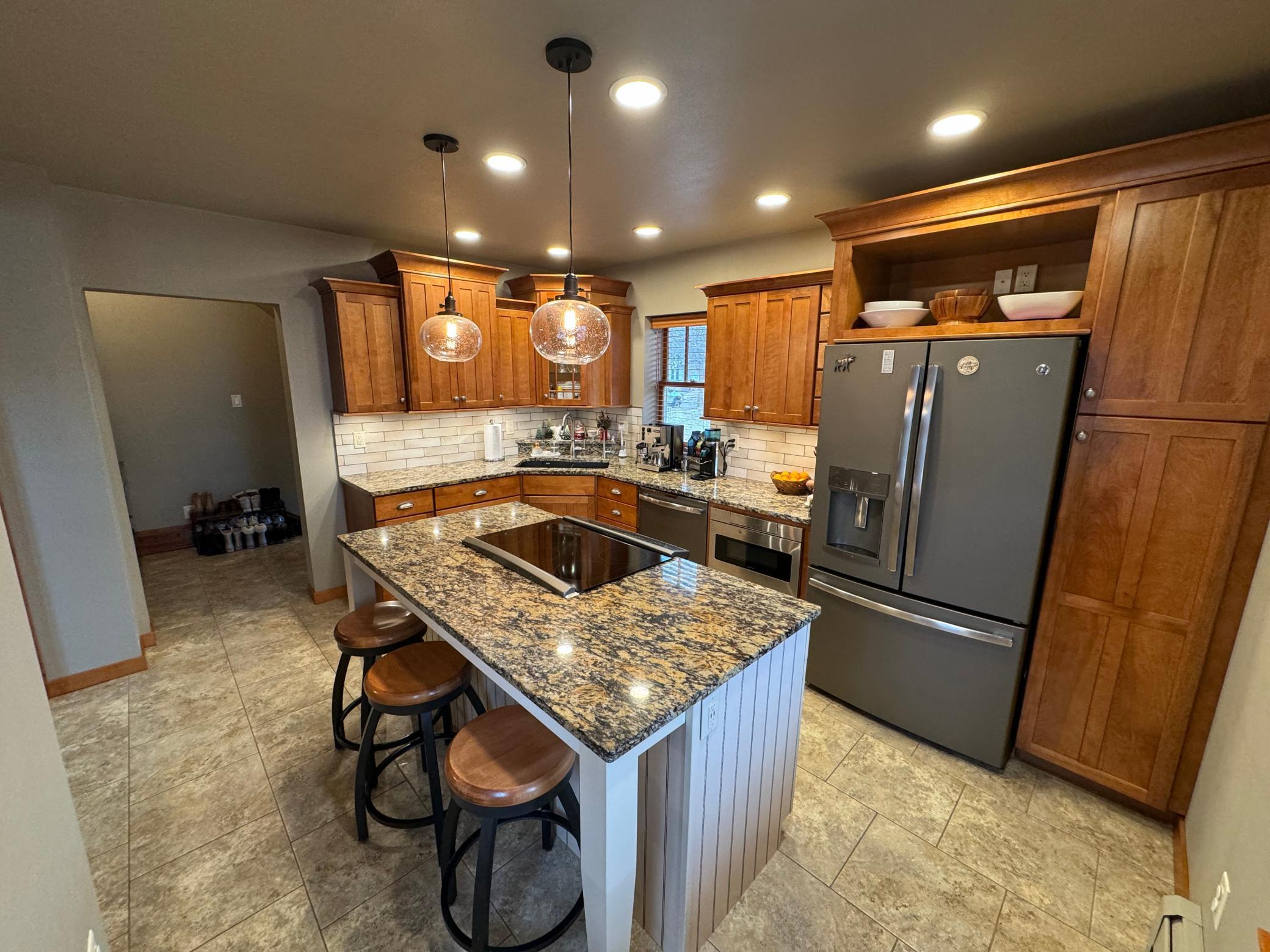 beautiful custom kitchen