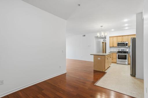 Kitchen view from dinning room