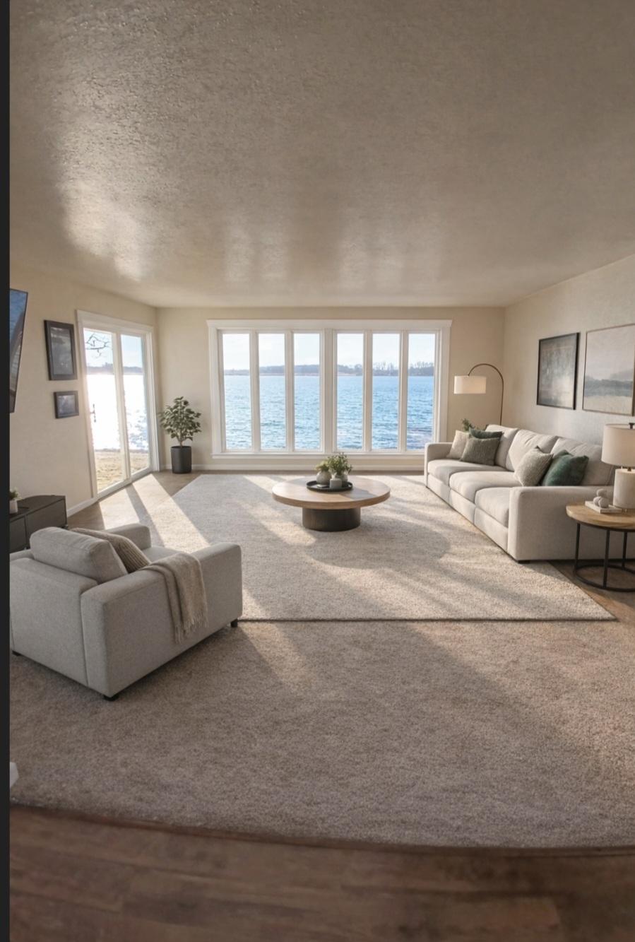 Look at this lake view - fantastic