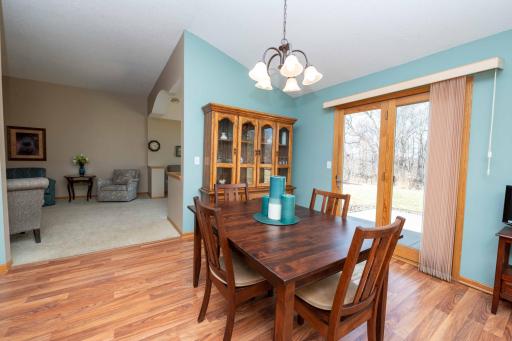 Walk-out to your patio extending your living and entertaining space outdoors.