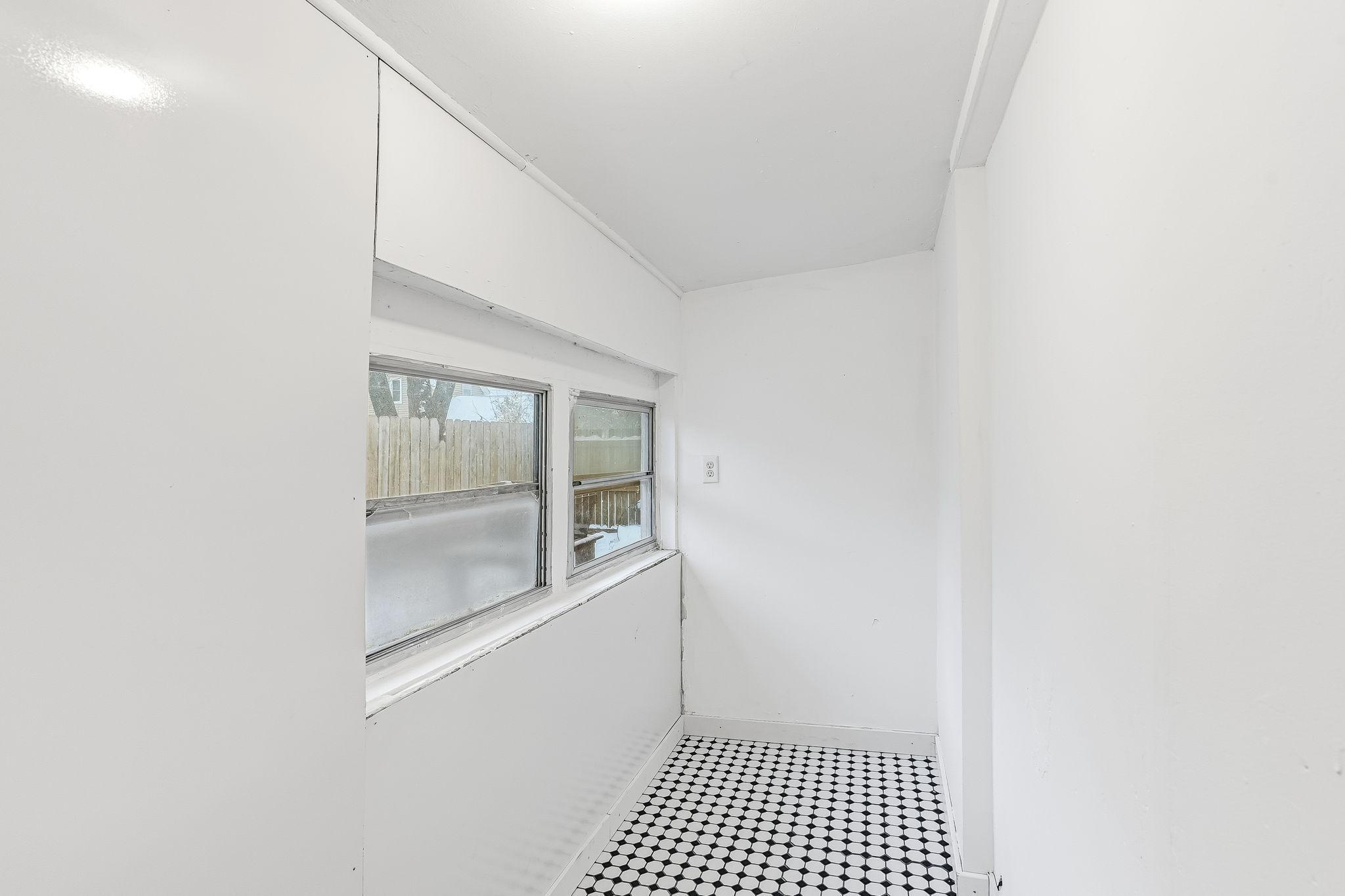 Large mud-room or storage area