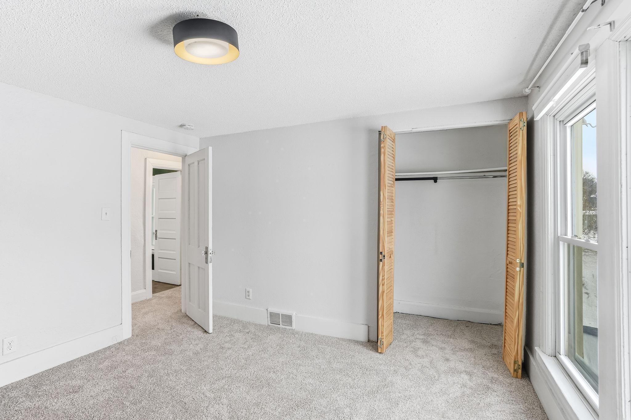 Main BR with roomy closet