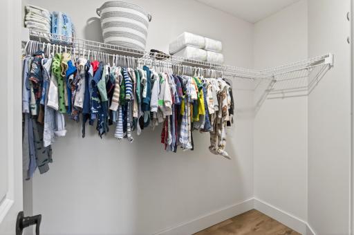 Another walk-in closet in the 2nd upper level bedroom