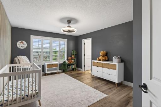 2nd upper level bedroom is also a suite with its own bathroom