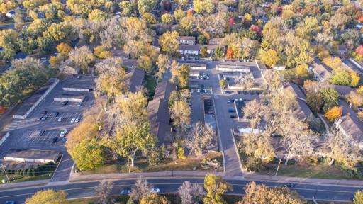4548 Cedar Lake Rd S _ Bird's eye view of Cedar Trails Condominiums - such a convenient location.