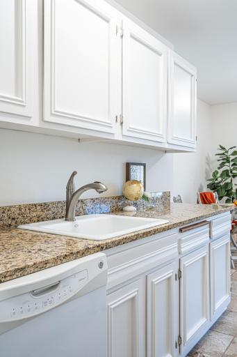 4548 Cedar Lake Rd S _ Granite countertops with room for prep.
