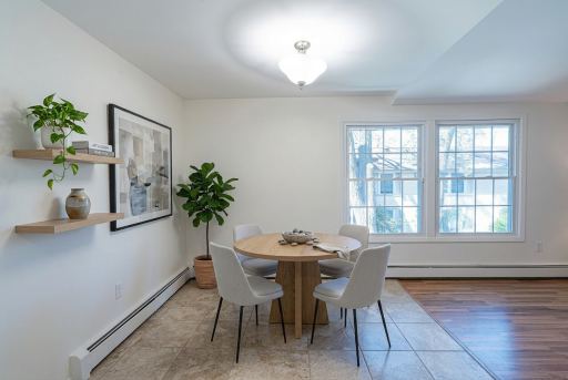 4548 Cedar Lake Rd S _ Dining room virtually staged.