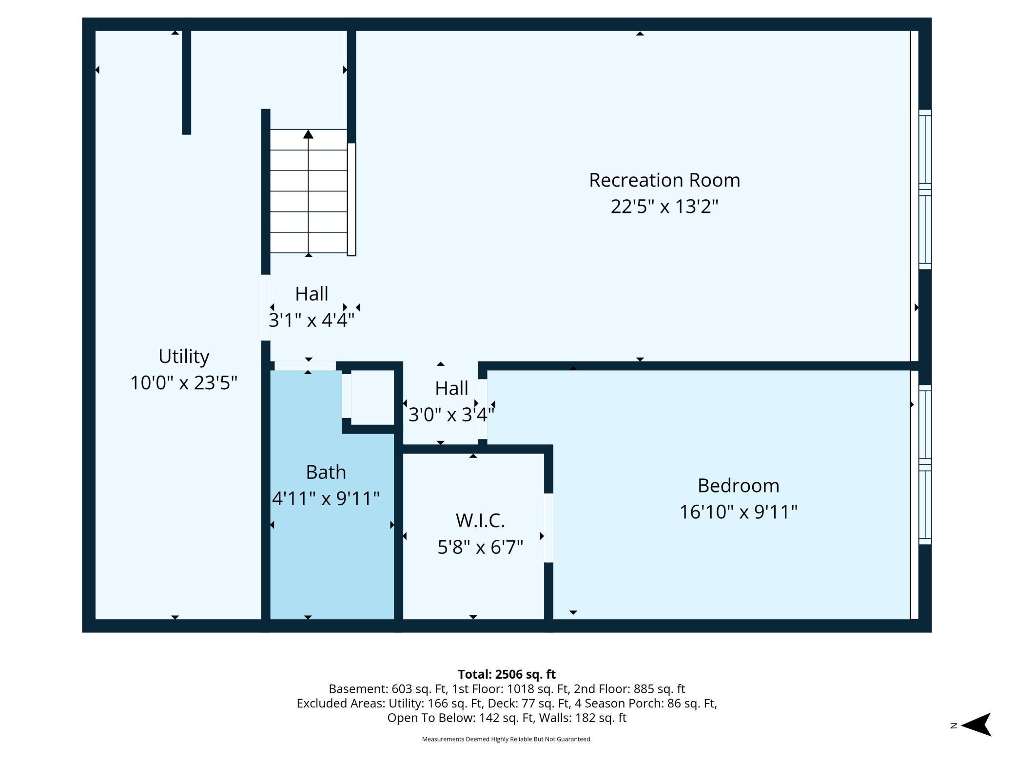 Lower Level Floor Plan