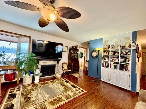 Living room with builtins