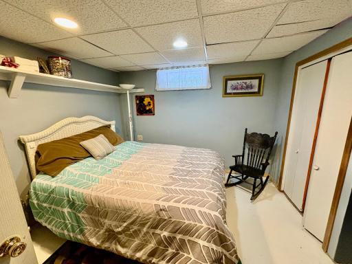 Non-egress basement bedroom