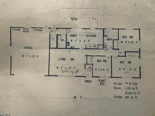 Original floorplans