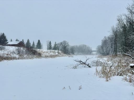 Kelly Creek looking north