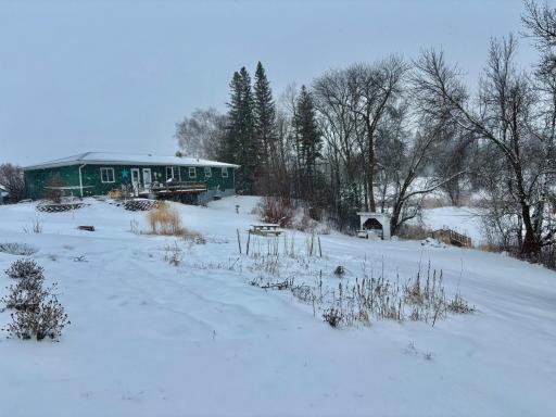 Beautiful back yard garden area