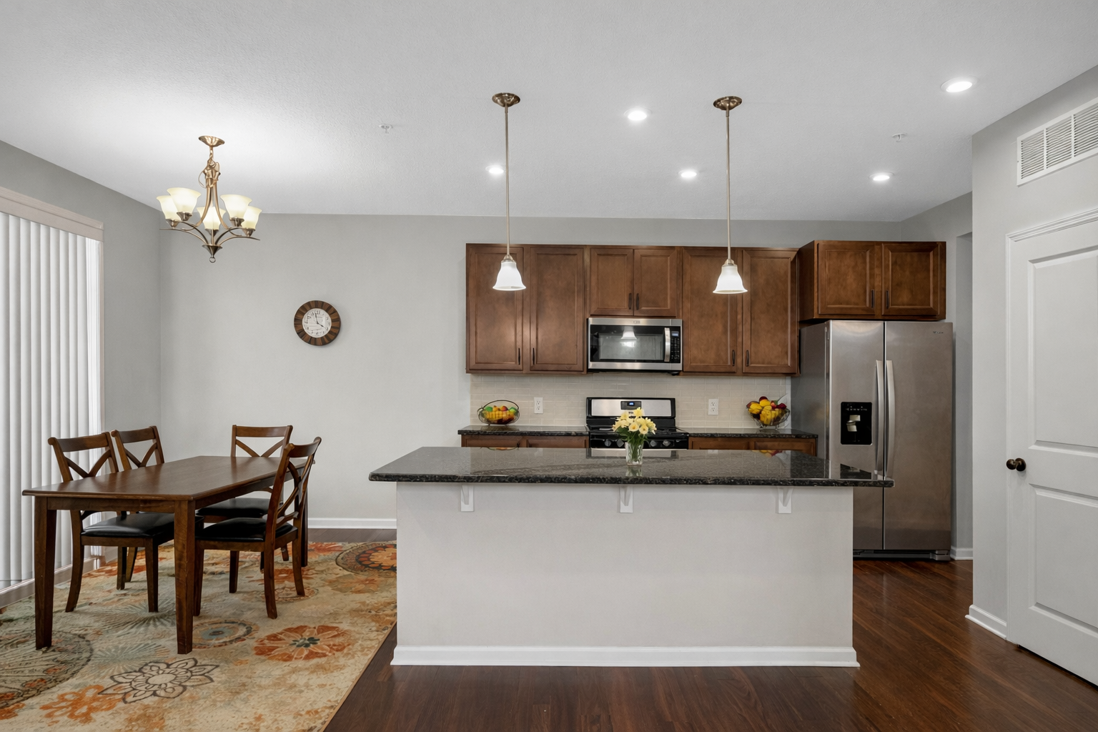 Kitchen from Living Room