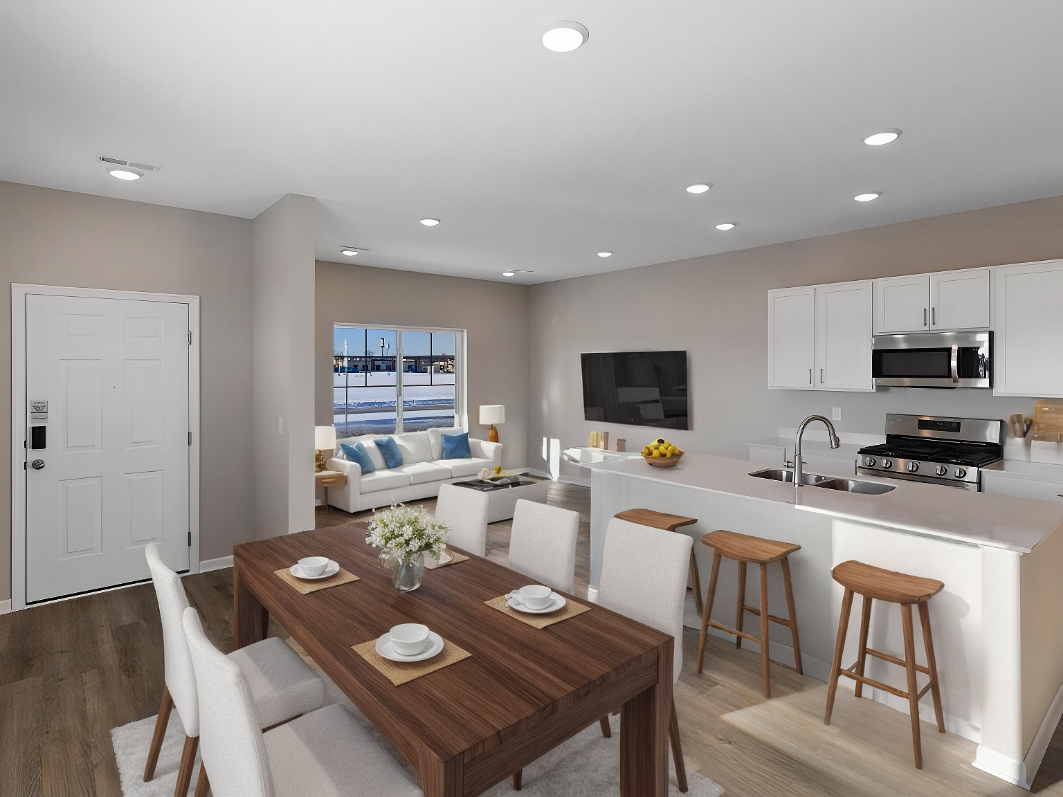 Elmcrest Main Level Virtual Staged