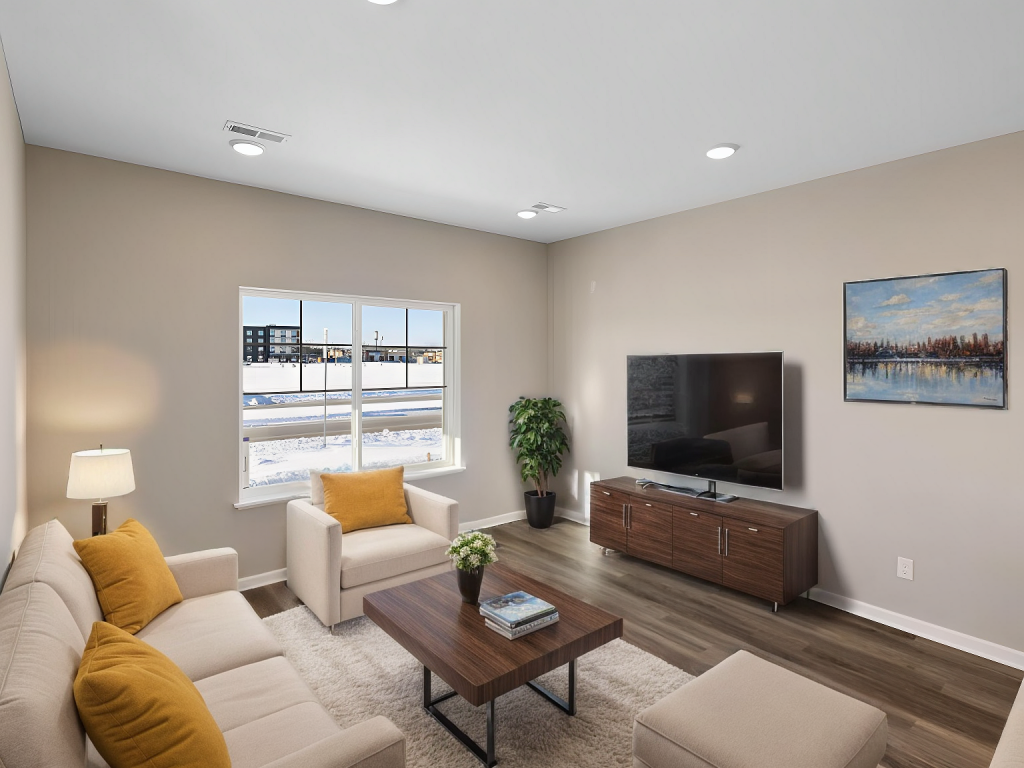 Elmcrest Living Room Virtual Staged