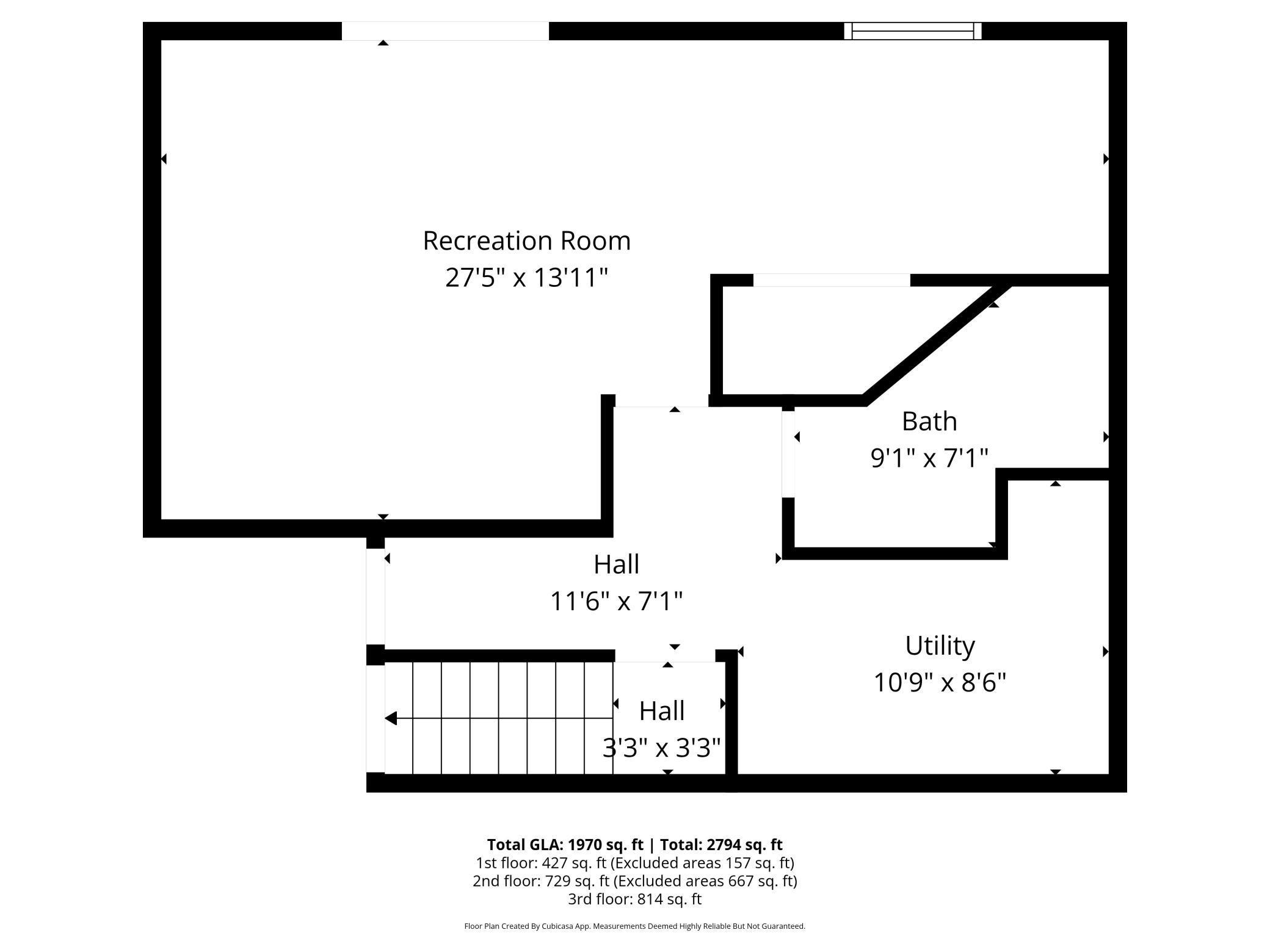 Lower Level Floorplan