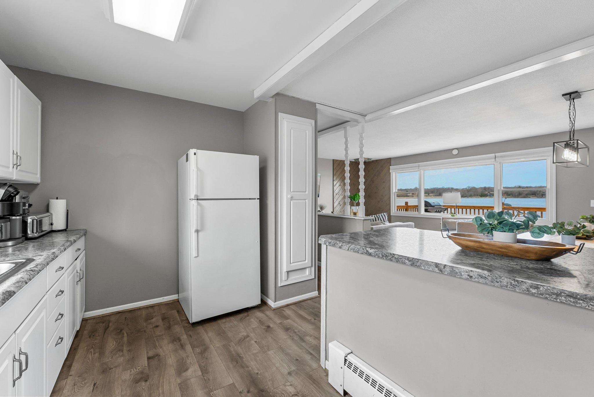 Updated and well cared for interior