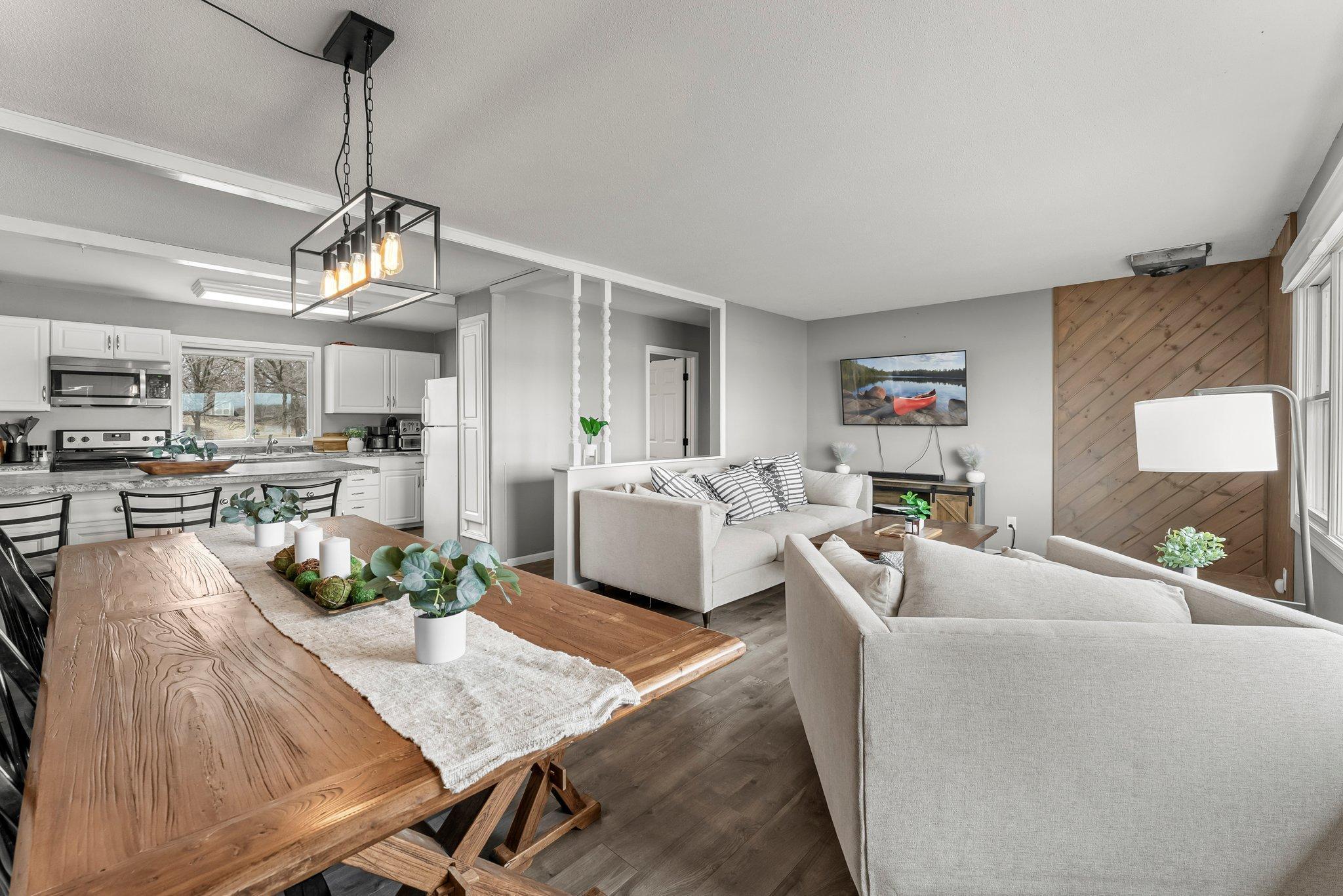 Great living room area