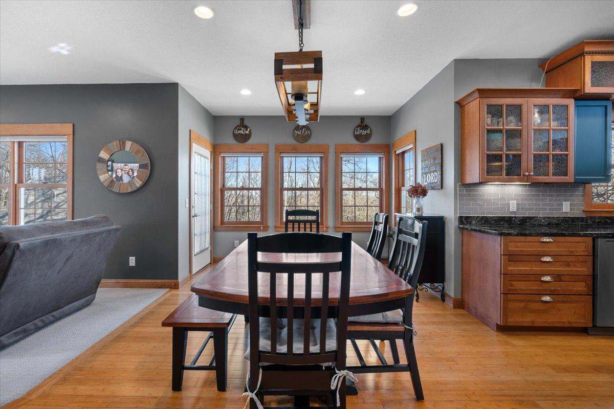 Walk-out Dining Room for Future Deck