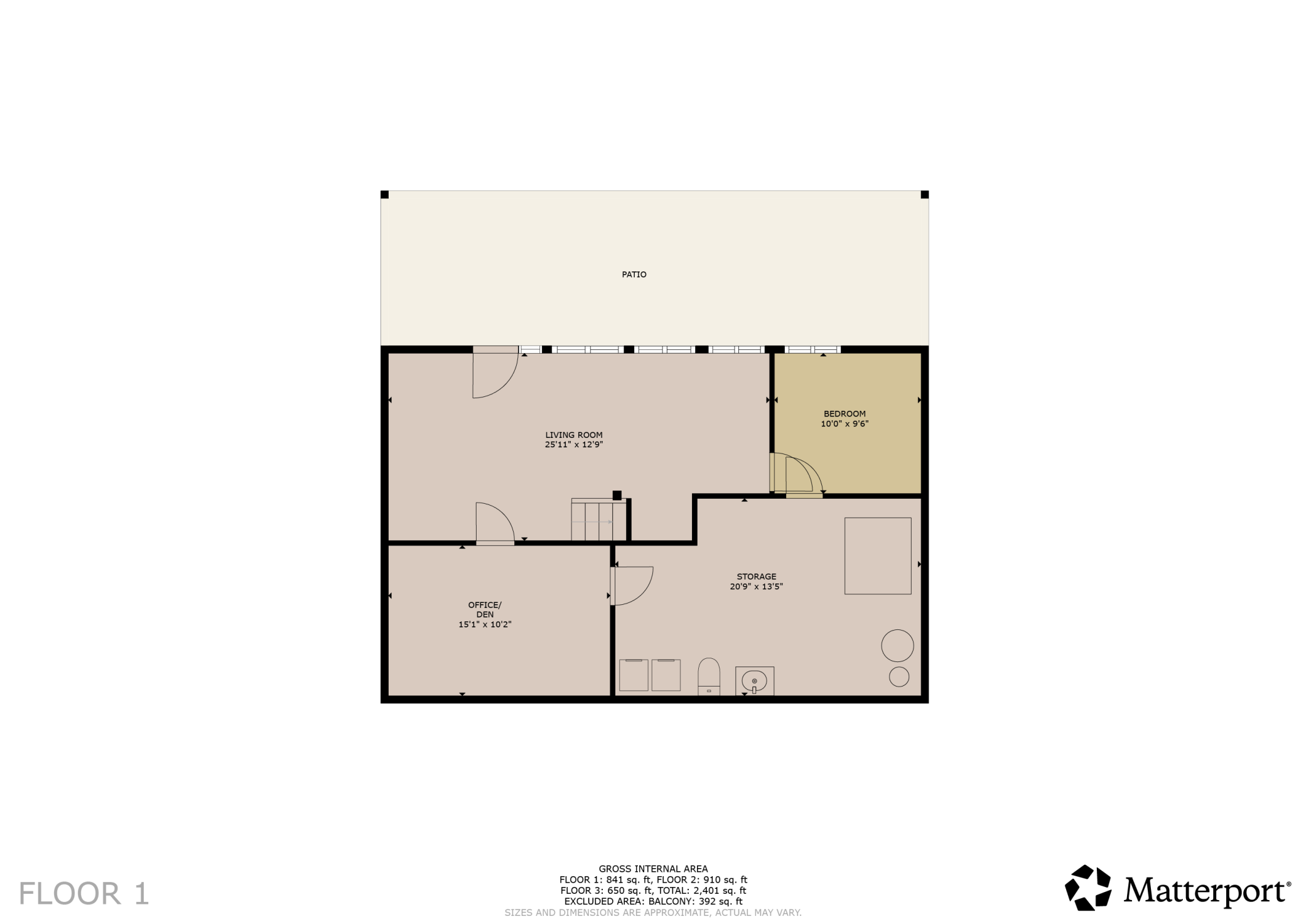 Floor plan (floor 1)