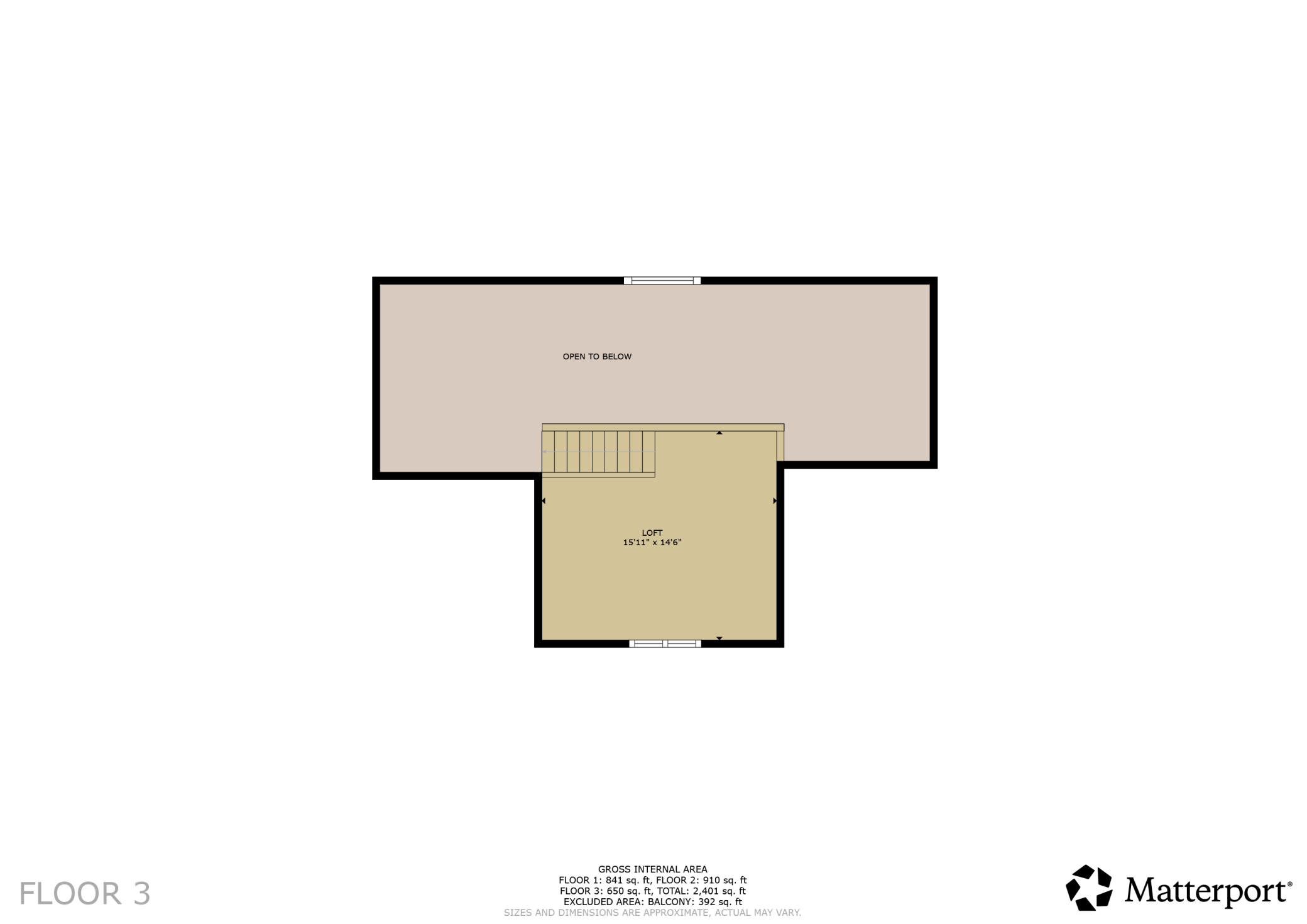 Floor plan (floor 3)