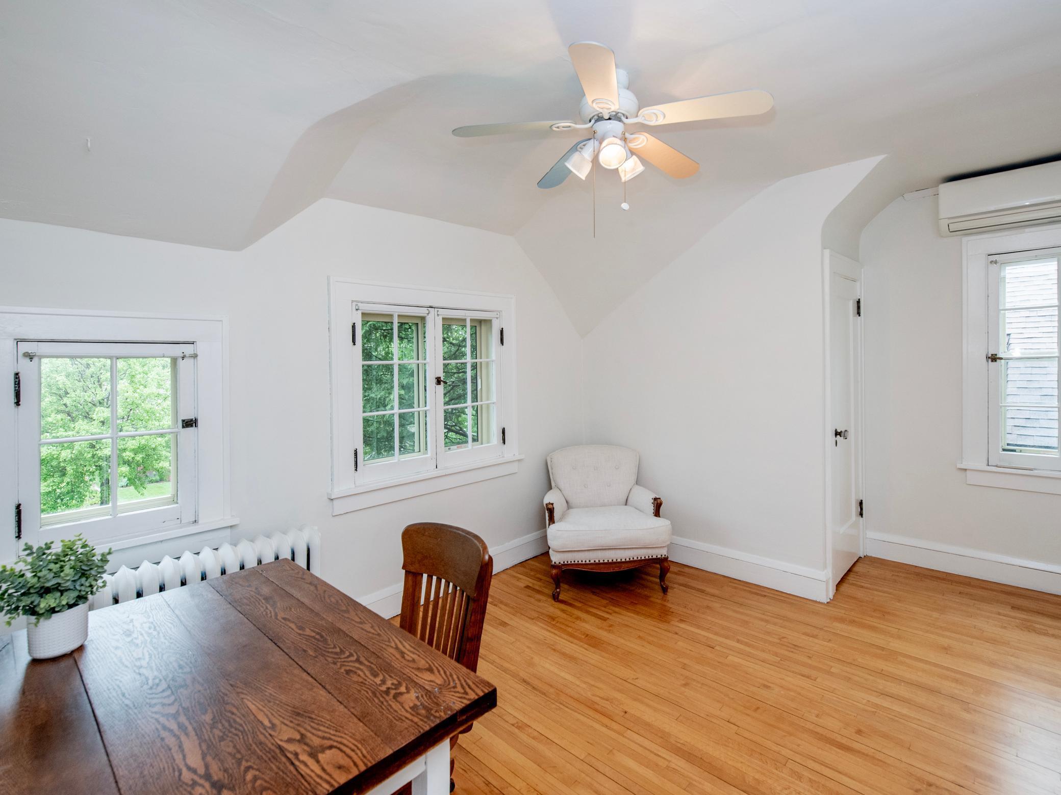 Third bedroom on the upper level.