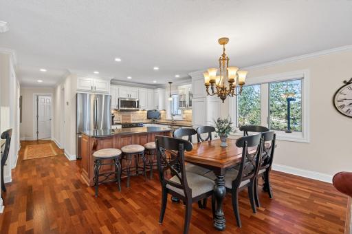 Open Center Island Kitchen