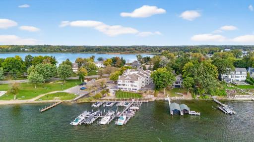 Lakeside view of Chapman Place