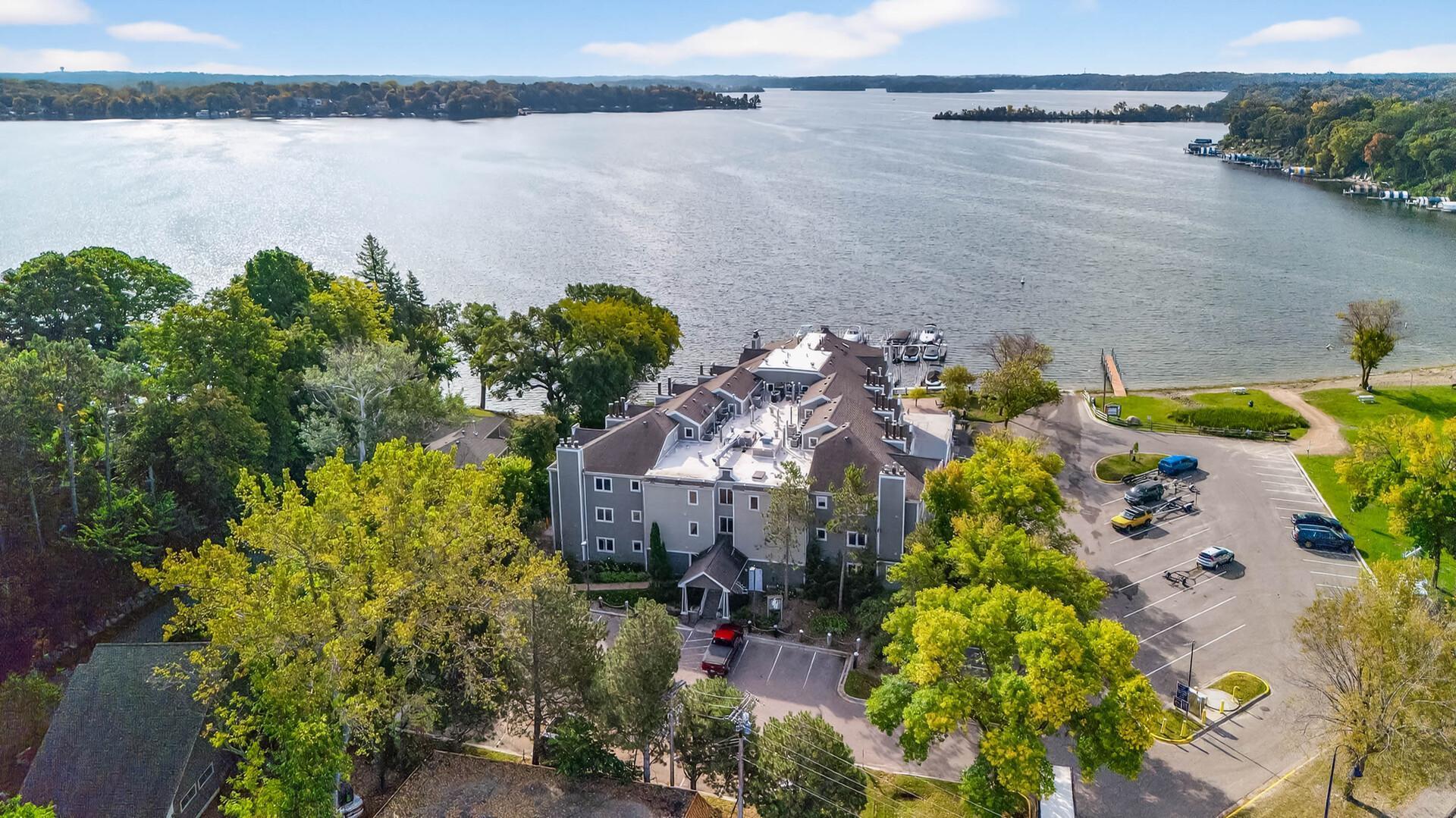 North side of building