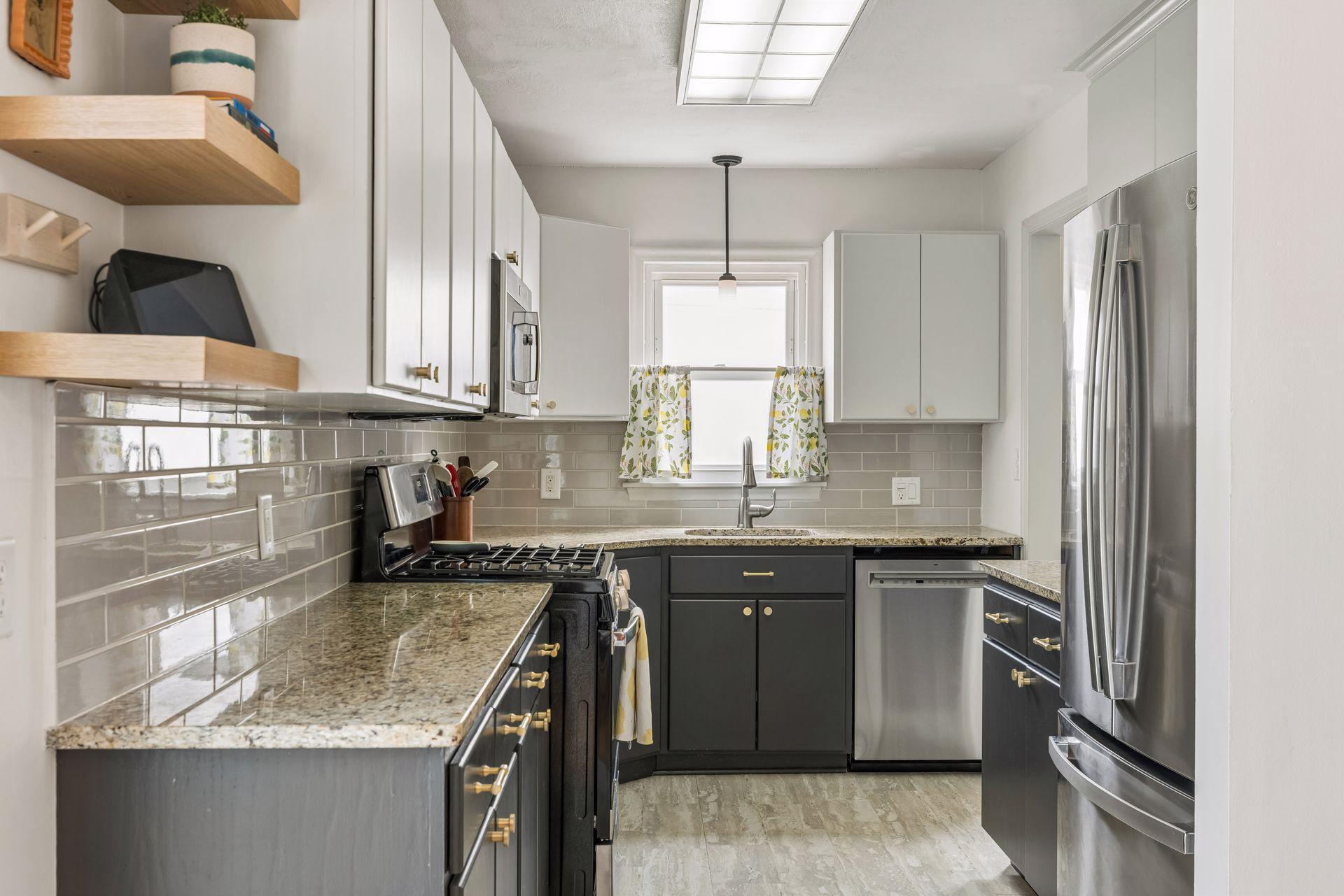 Completely renovated kitchen