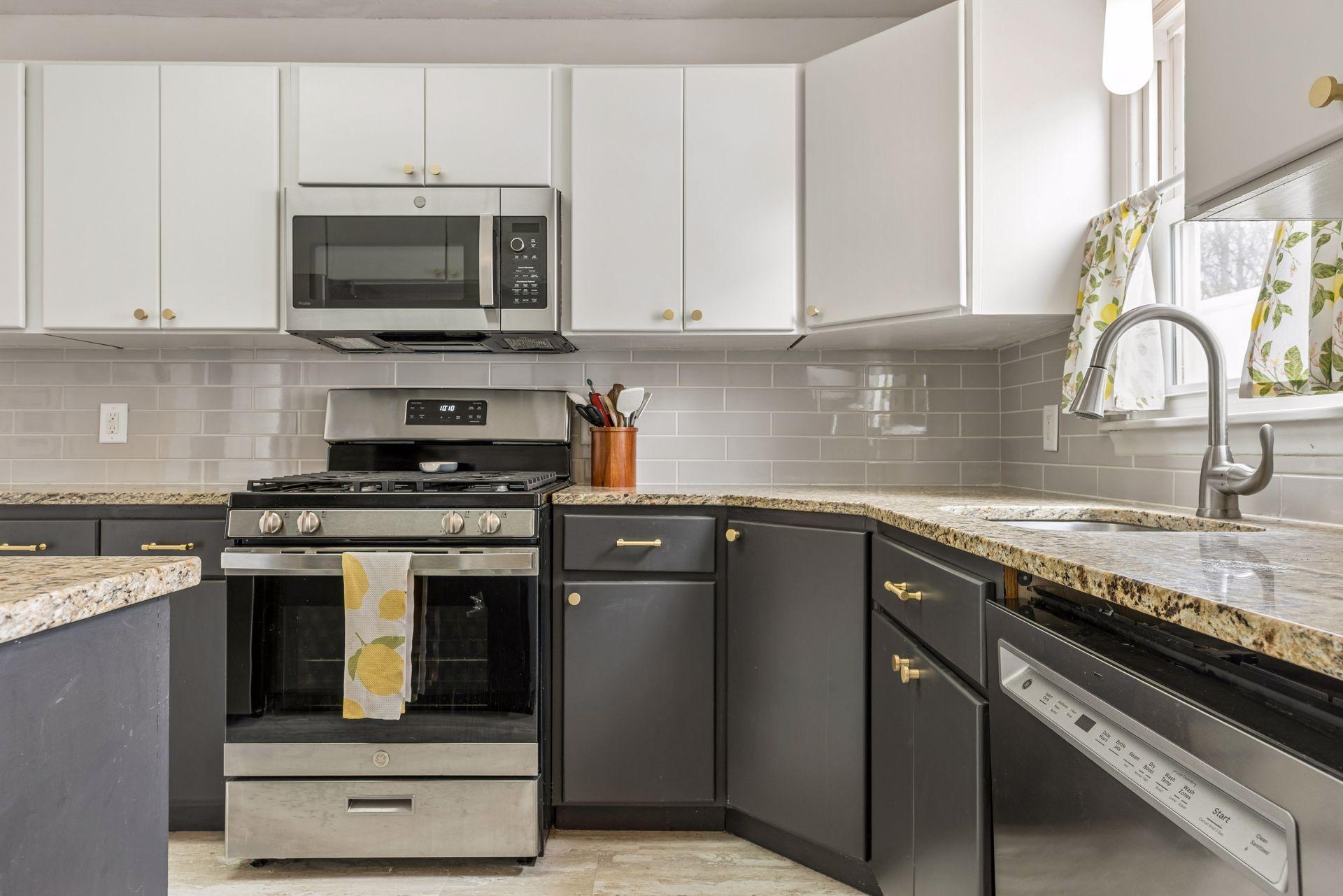 Stainless steel appliances