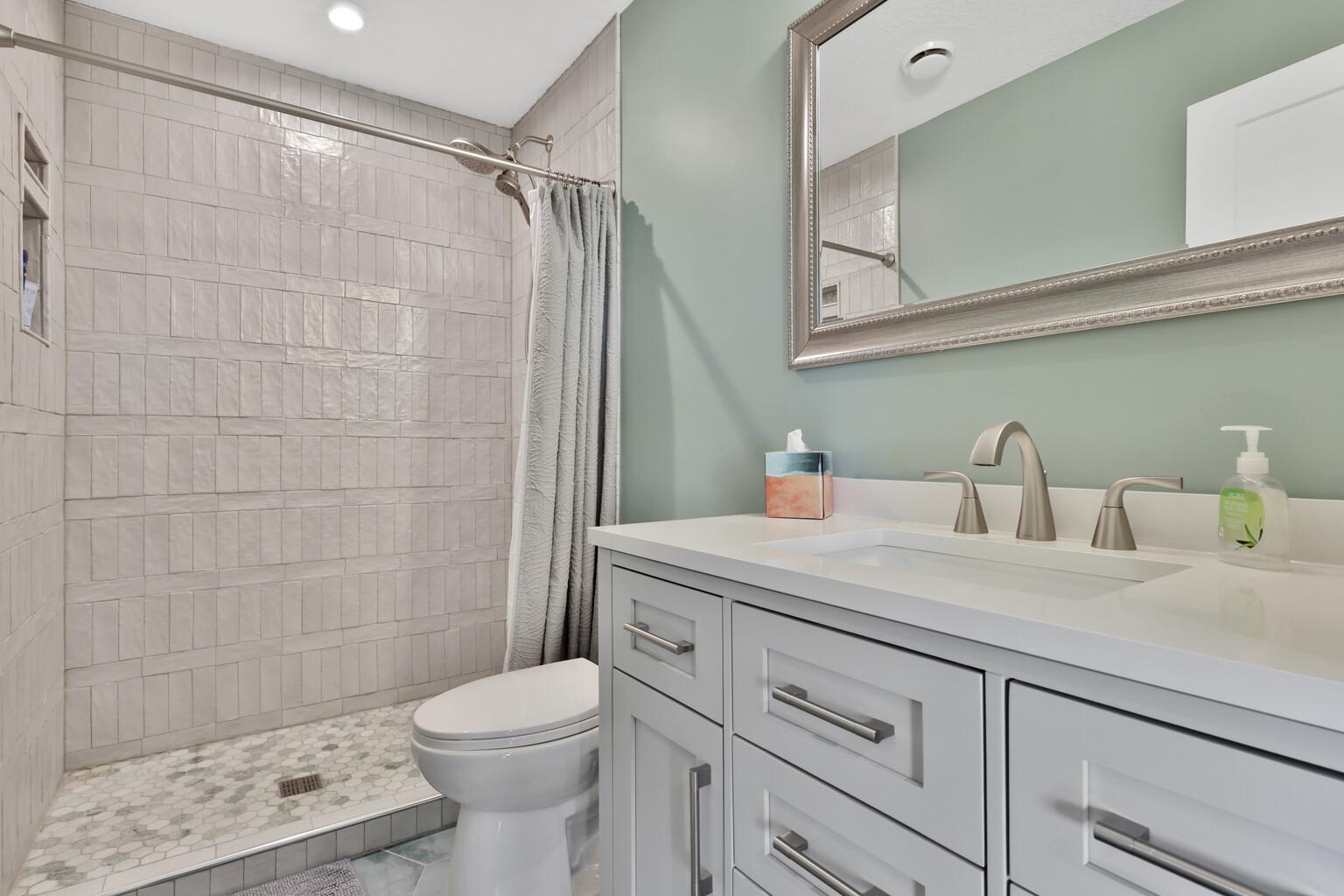 Lower level 3rd bathroom