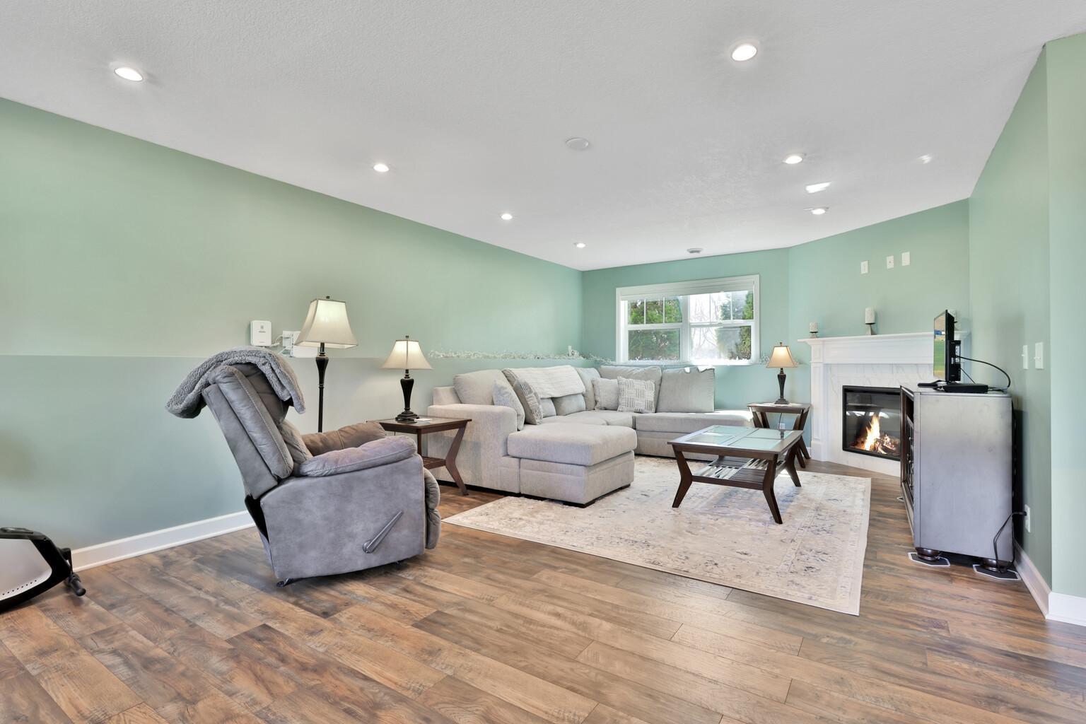 Lower level FR just finished