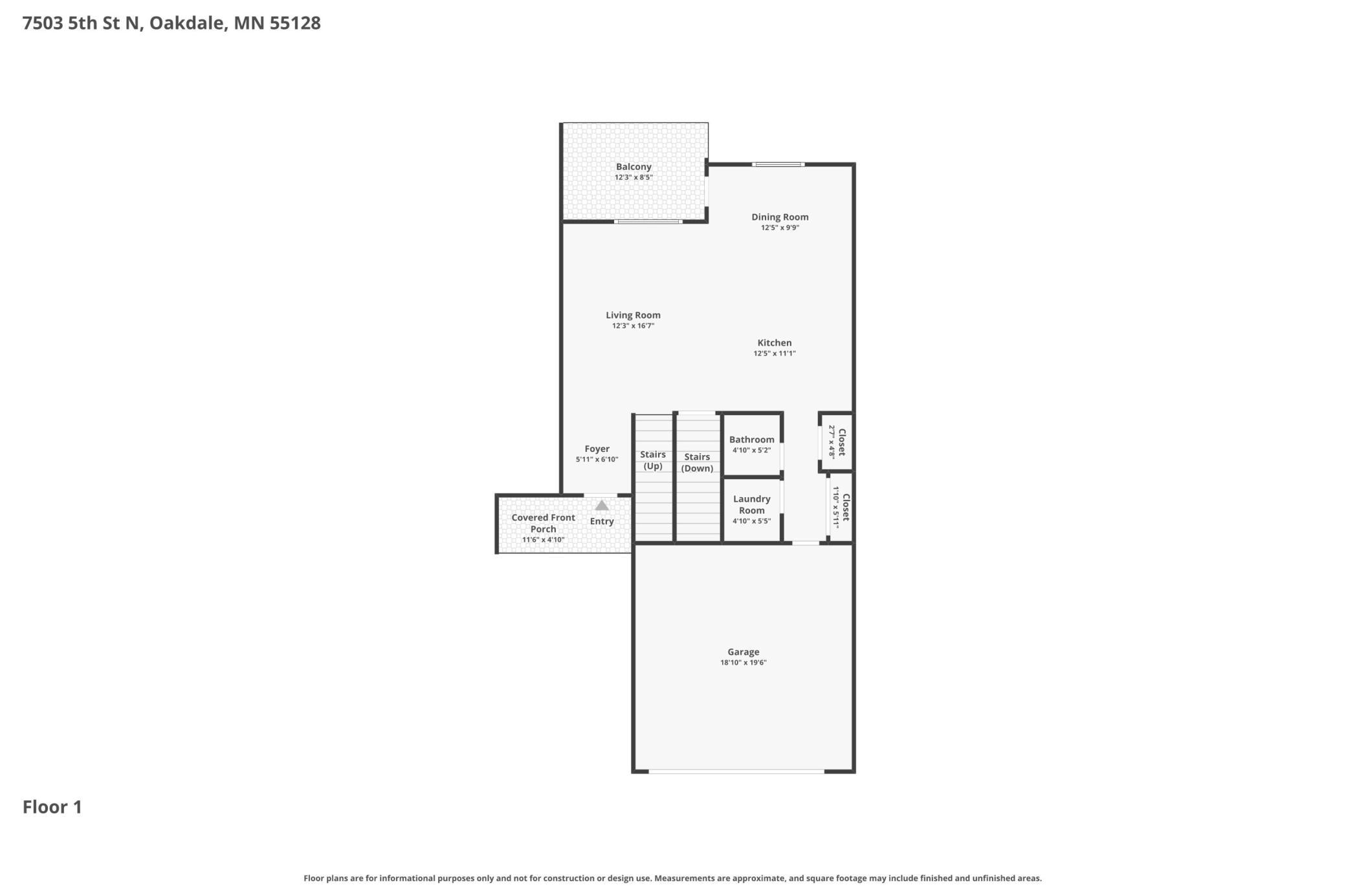 Main Level Floor Plan