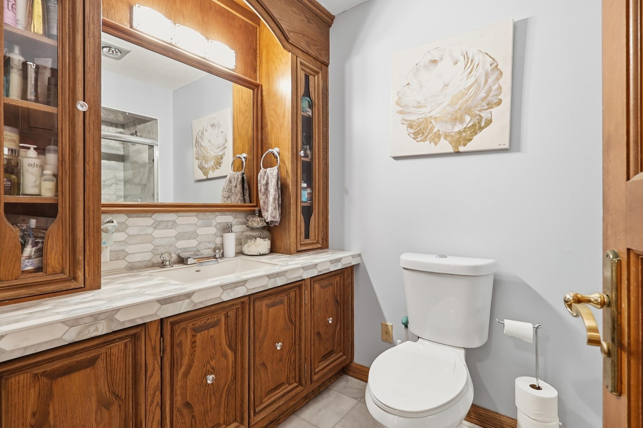 Main floor bathroom