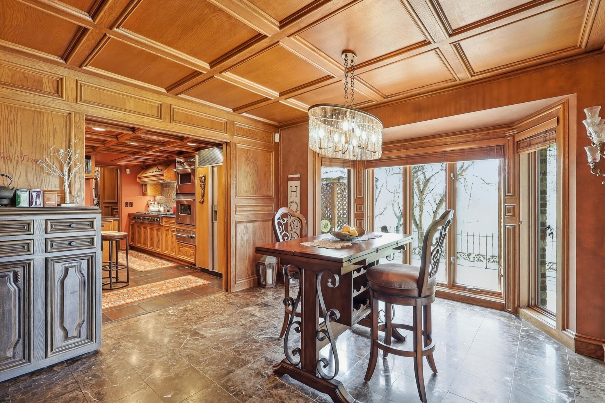 Open dining area