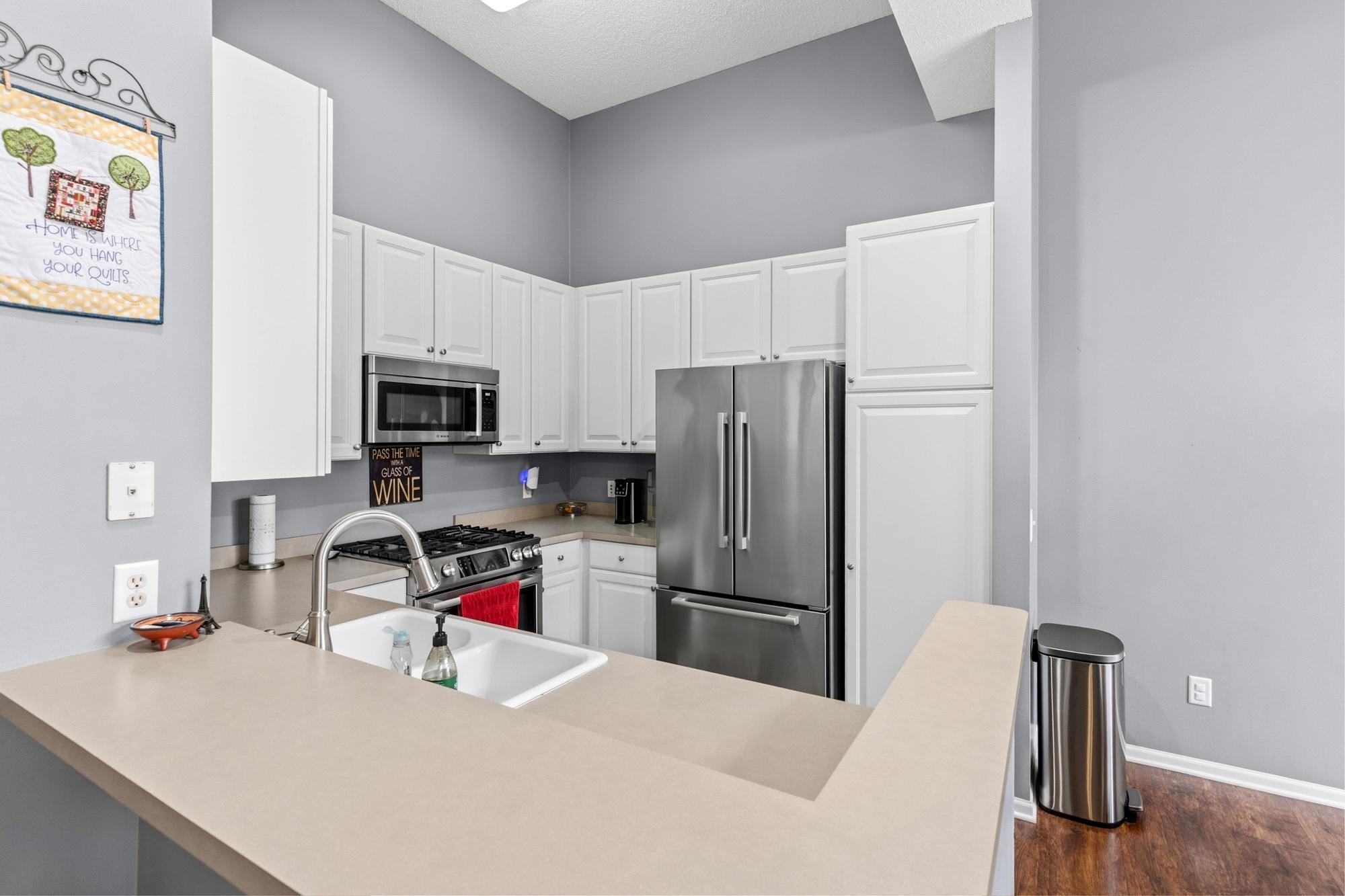 The kitchen is a delight to cook and host!