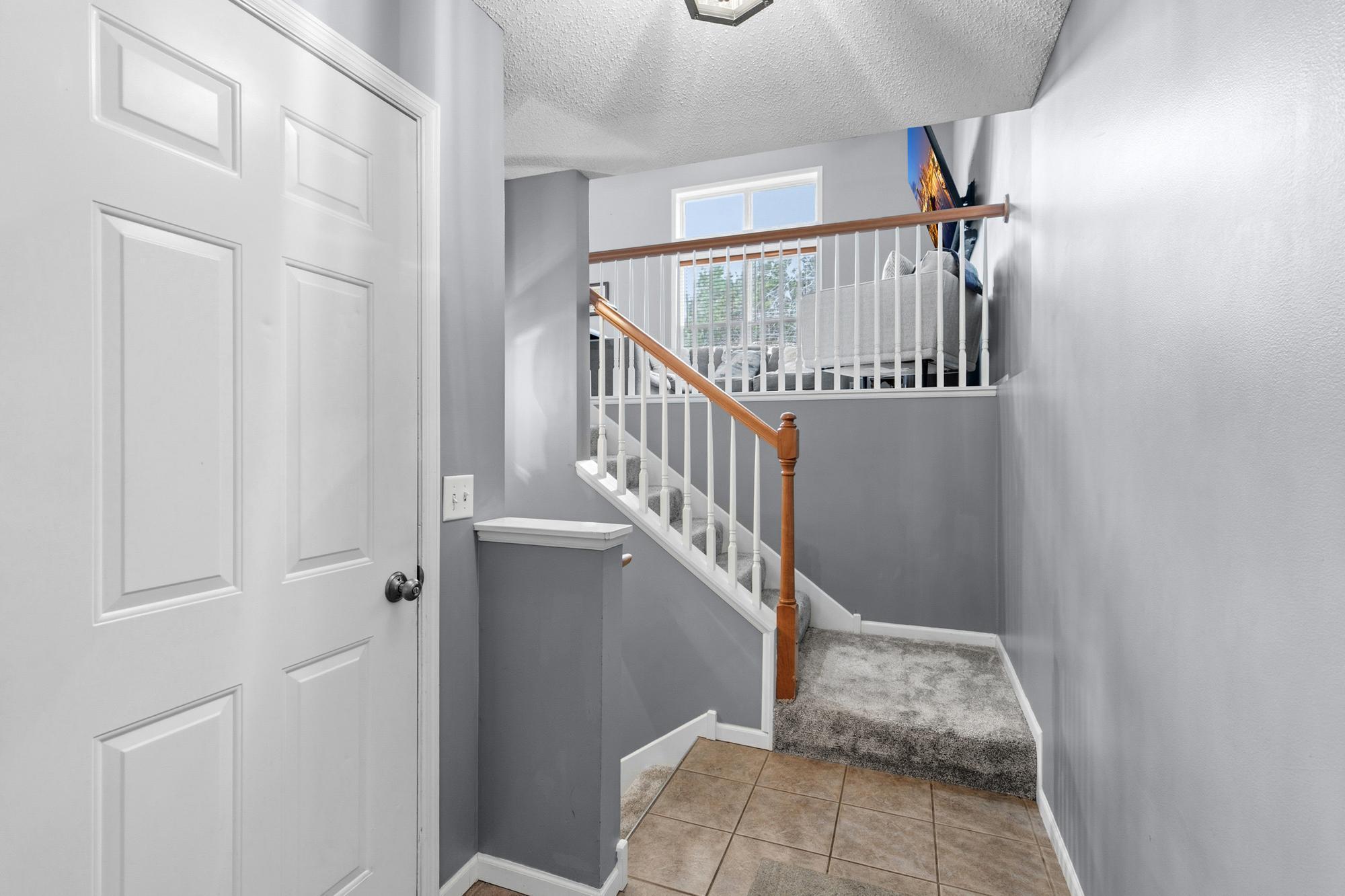 Spacious entryway for your guests.