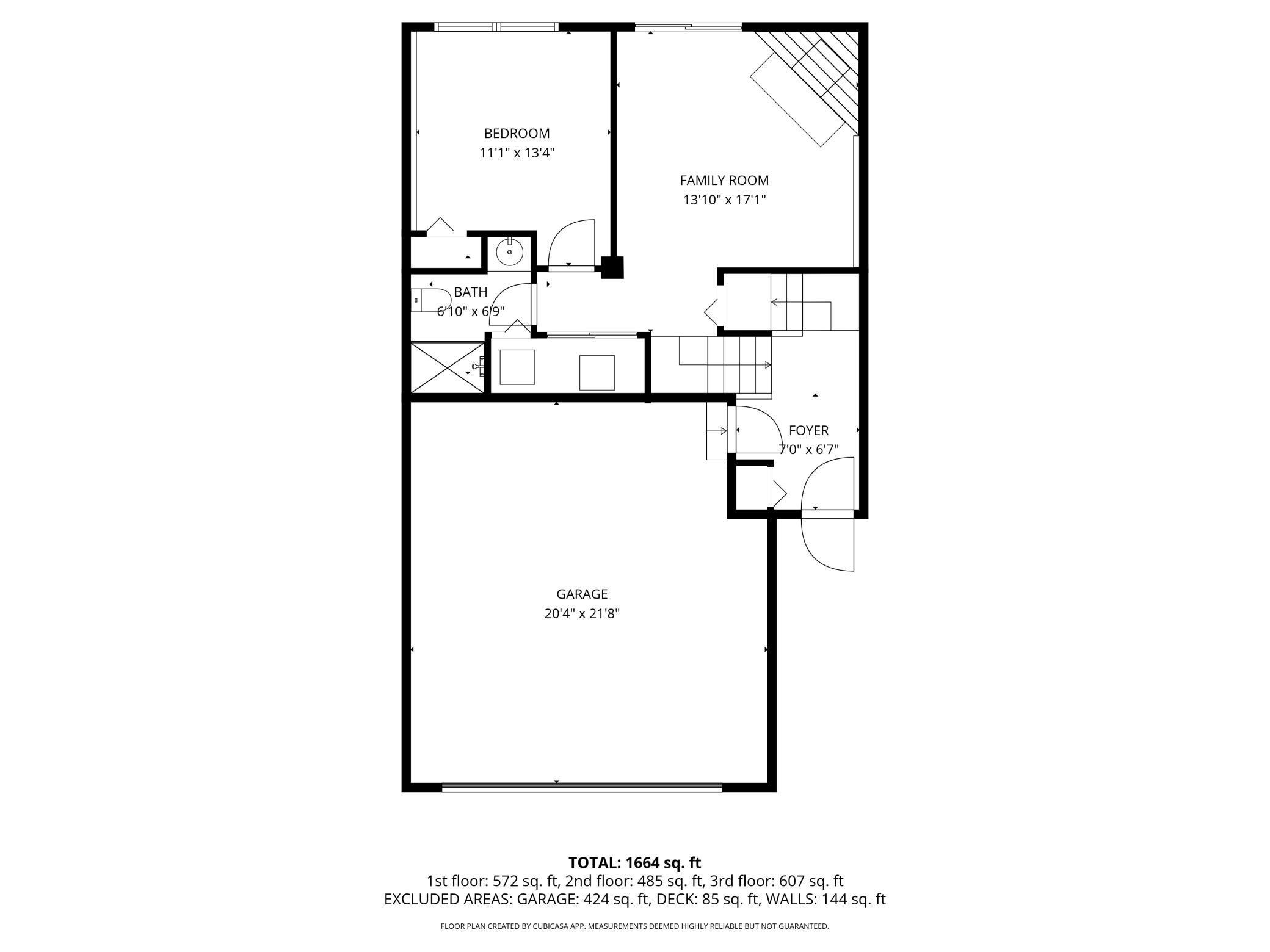 Lower Level Floor Plan