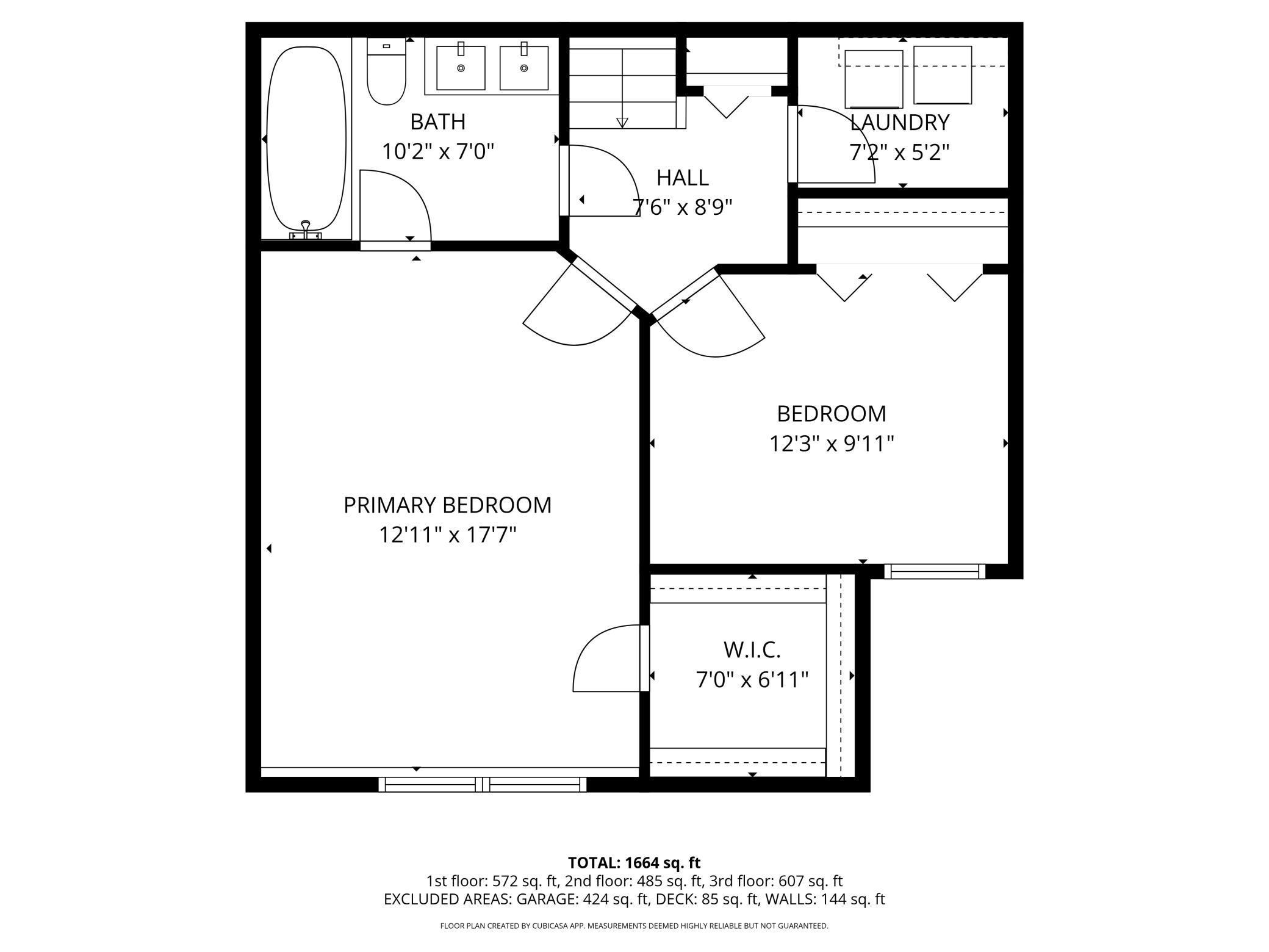 Upper Level Floor Plan