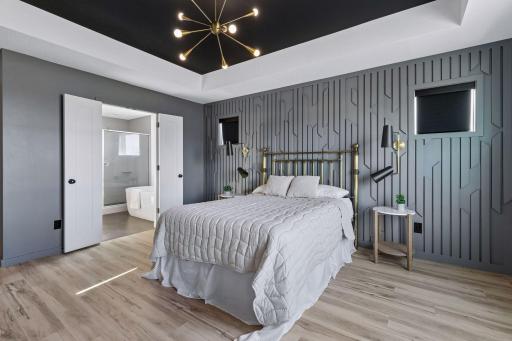 Custom primary suite with ensuite