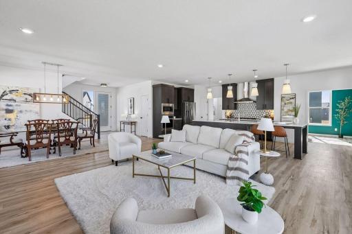 modern open floor plan