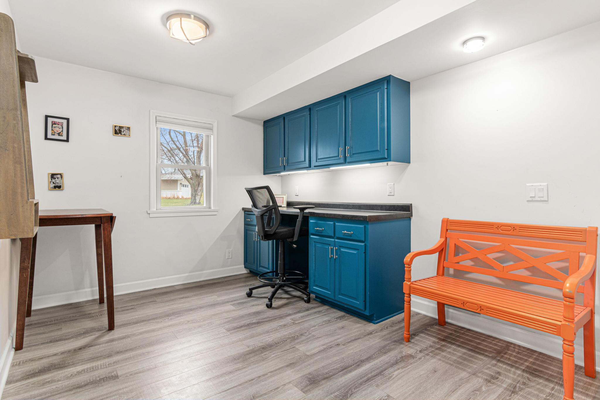 Office area off of mudroom