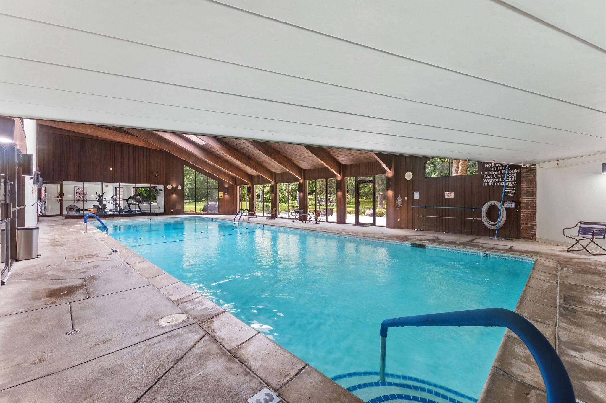 Indoor heated pool