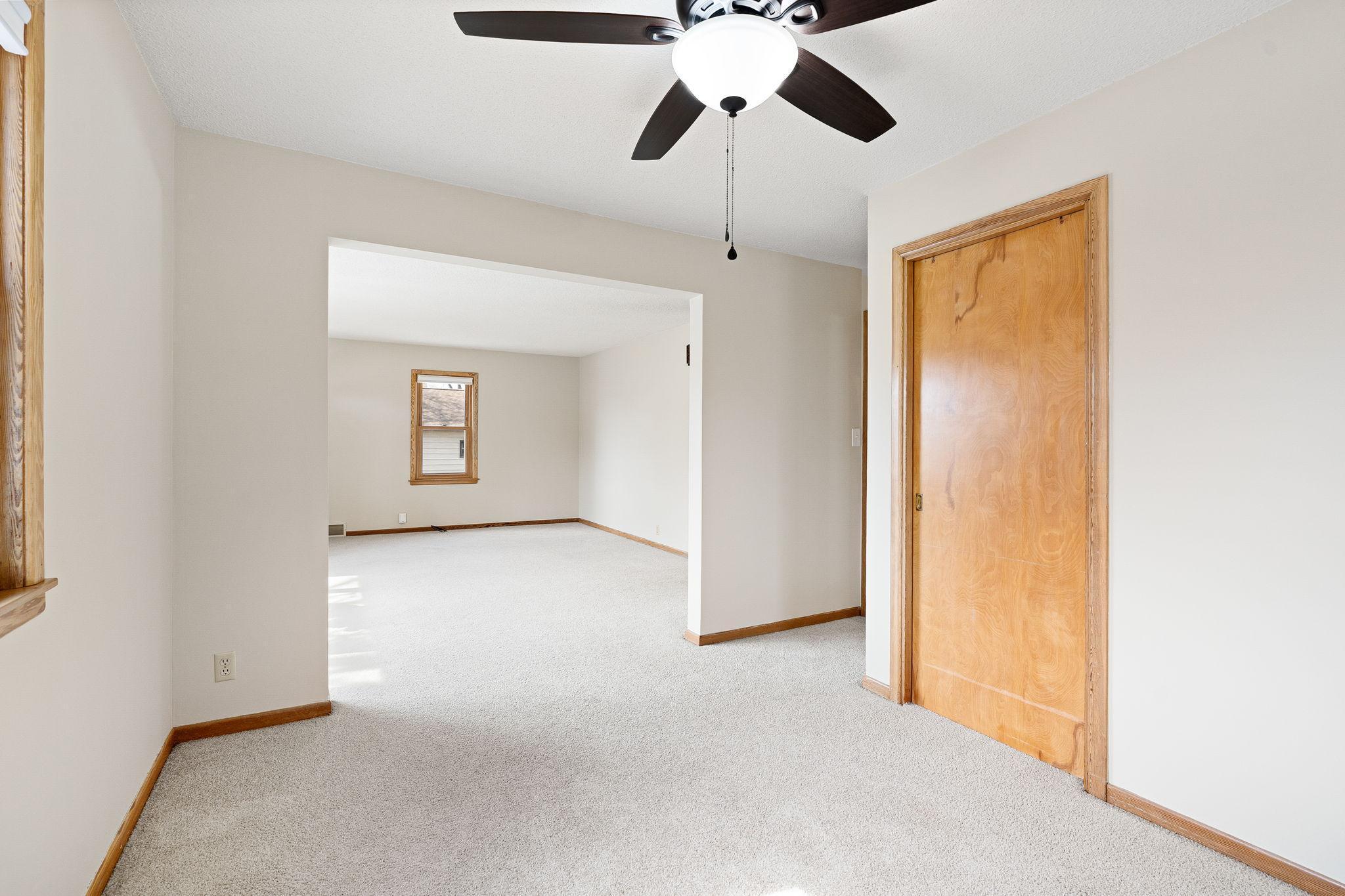 Dining Room Looking into the Living Room.