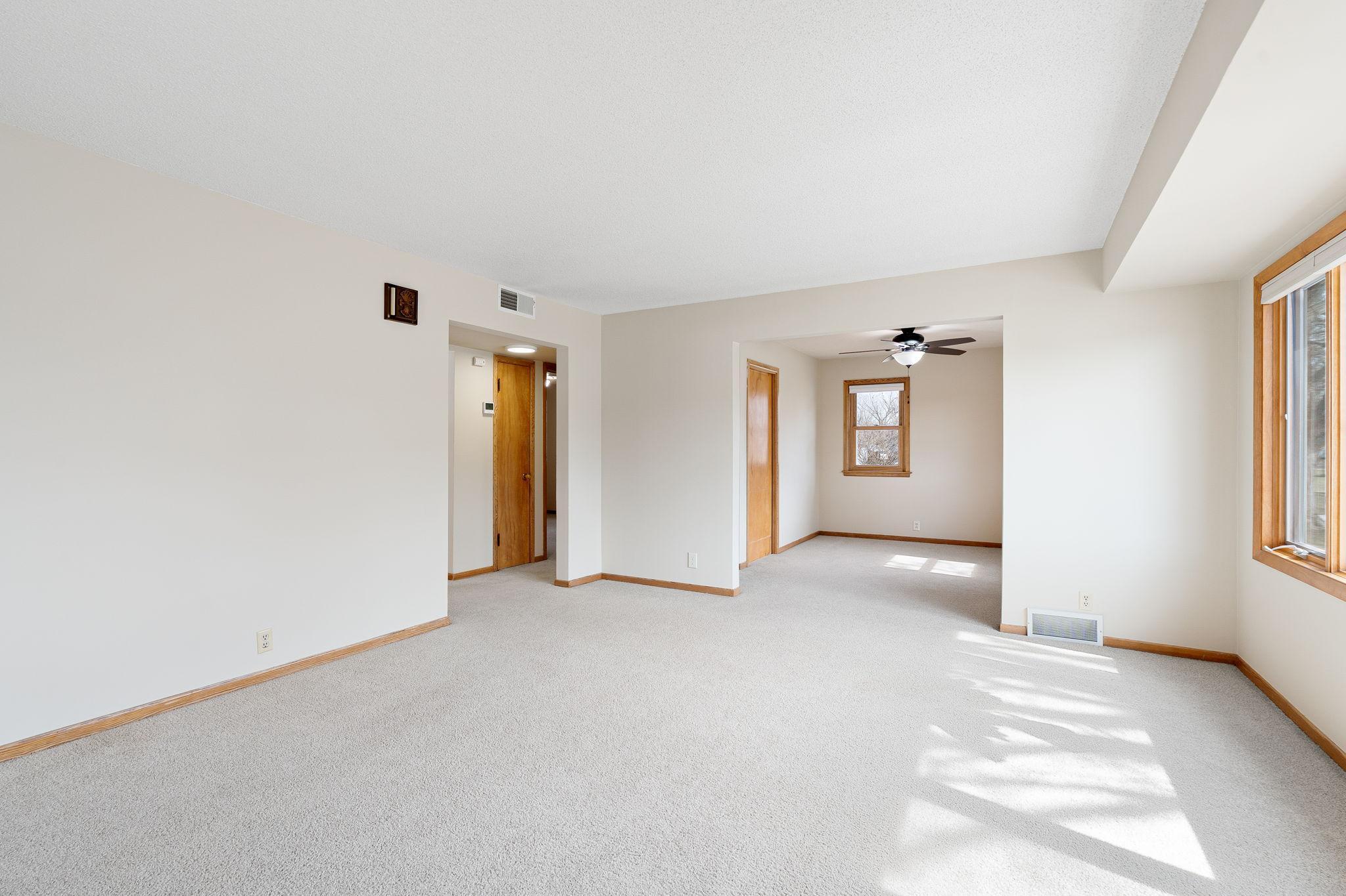 Un-Staged Living and Dining Room